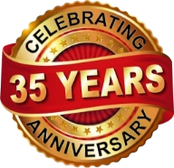 Celebrating 35 Years Anniversary